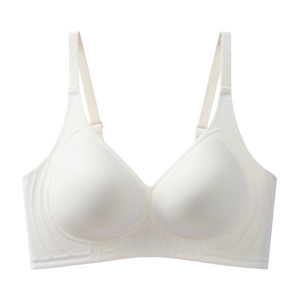 New Autumn Winter Jelly Stripe Soft Support Bra