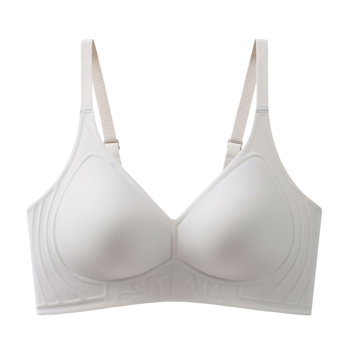 New Autumn Winter Jelly Stripe Soft Support Bra