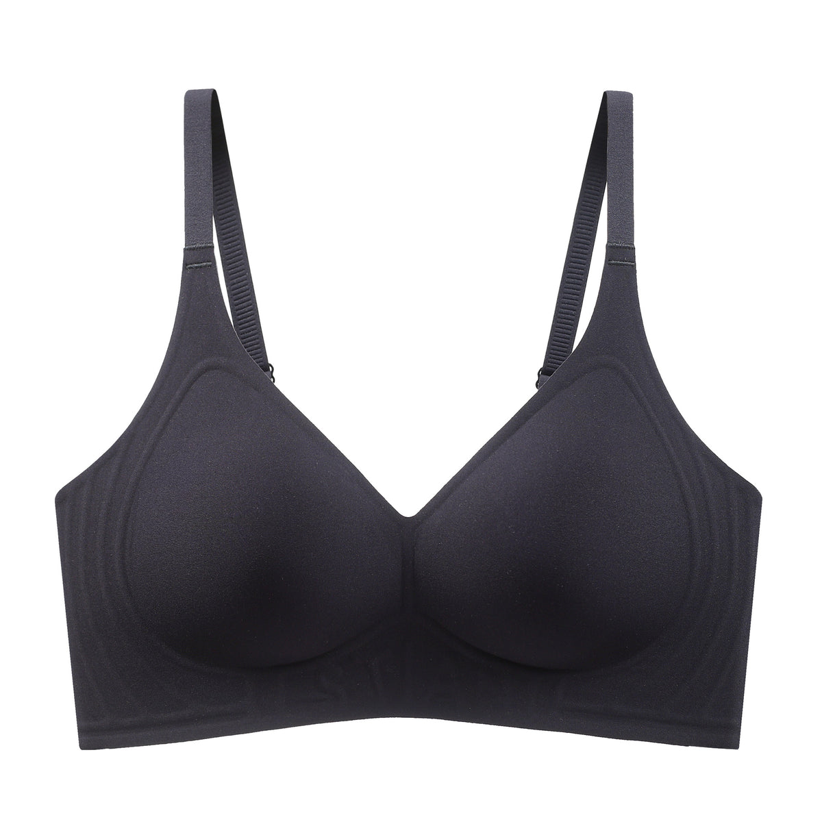 New Autumn Winter Jelly Stripe Soft Support Bra