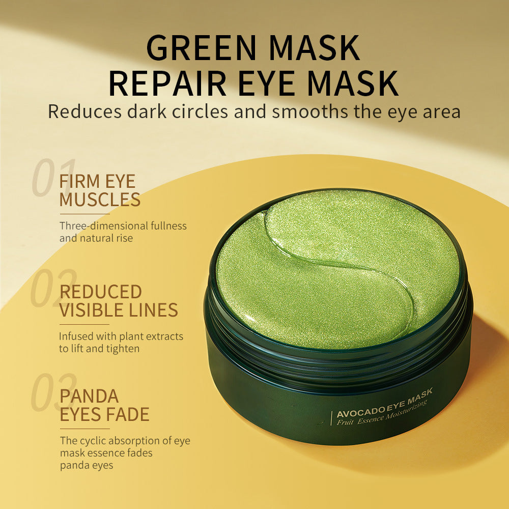 Avocado & Gold Under Eye Mask