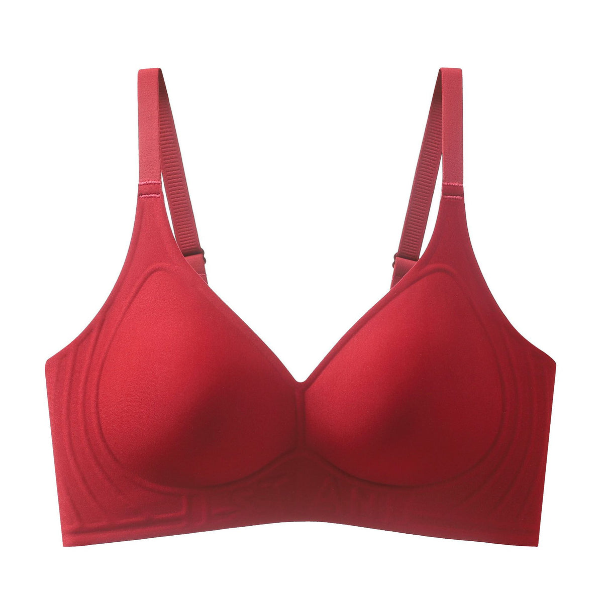 New Autumn Winter Jelly Stripe Soft Support Bra
