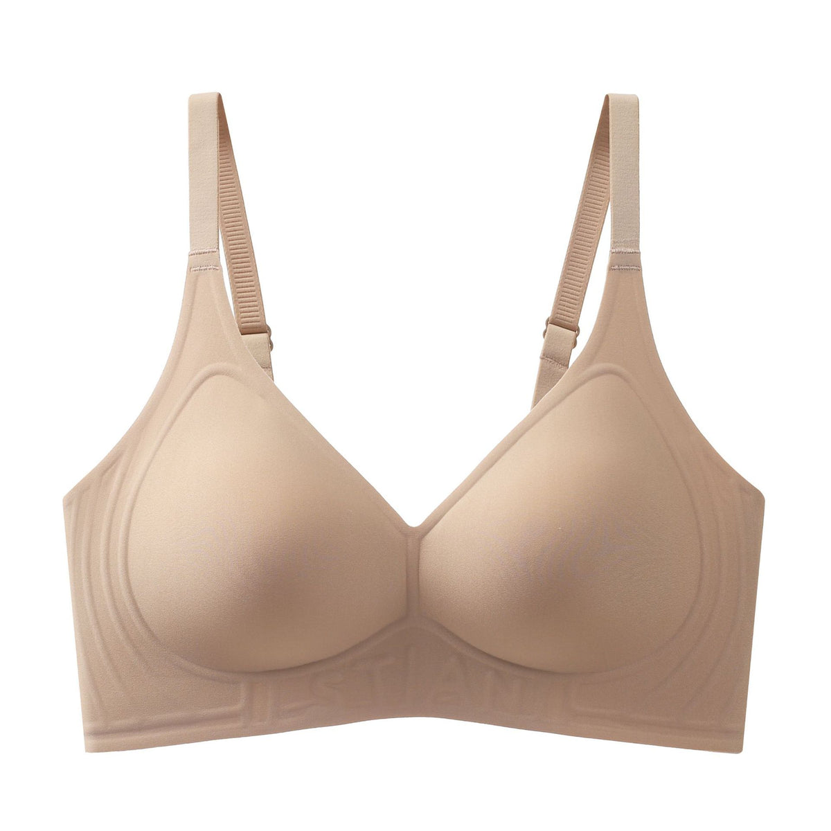 New Autumn Winter Jelly Stripe Soft Support Bra